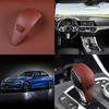 1 Piece Car Leather Gear Shift Handle Trim Cover with Fragrant Tablets Compatible for BMW 4 Series G20 G28 Z4 G29 2020-
