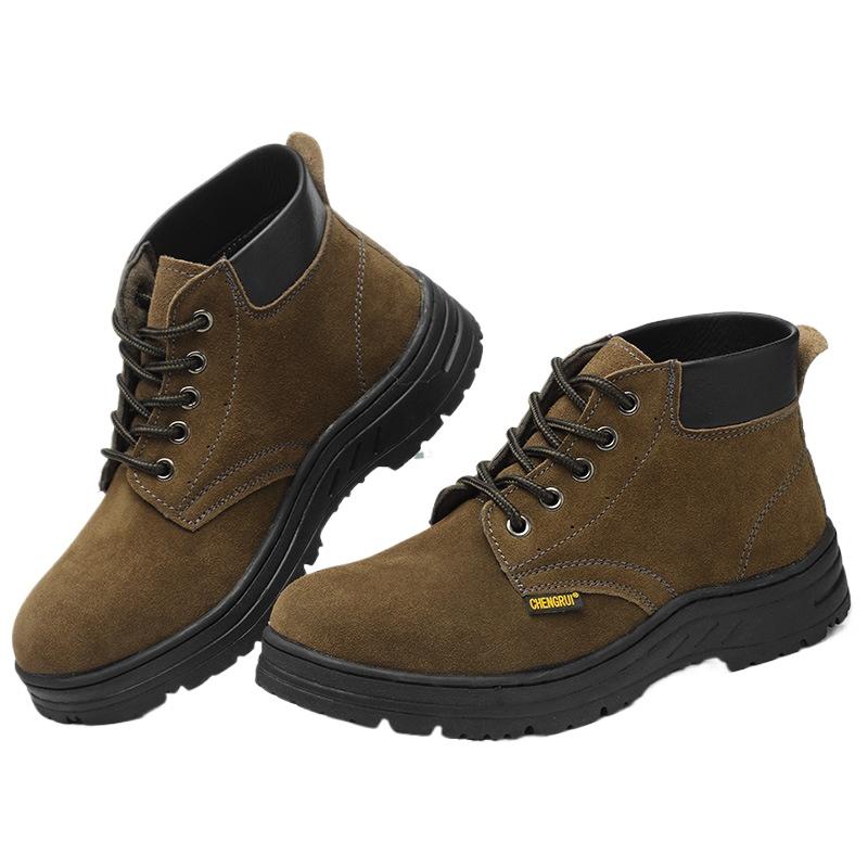 Обувь для страхования труда, защитная обувь, всесезонная обувь с защитой от ударов и проколов, стальная защитная обувь для головы
