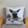 Наволочка для домашней спальни с милым принтом шнауцера, декор для подушки