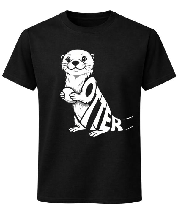 Otter Unisex T-Shirt Funny Animal Pun Wordplay Graphic Tee