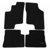 Tapis De Sol Noir Velours - J&J AUTOMOTIVE - Hyundai Getz 2002-2012 - Sur Mesure - Antidérapant - Imperméable