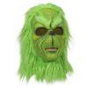 Christmas Role-playing Masks, Christmas Hats Costumes, Green Fur Monster Latex Masks, Adult and Child Role-Playing Clothing Acce