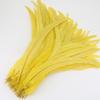 50 шт./лот Перья петуха Карнавальные перья для украшения 25-40 см и аксессуары для стола Шитье Платье из куриных перьев