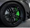 CUVJF1 6pcs Brake Caliper Sticker Heat Resistant Decal Car Decoration For Mercedes Benz W204 W124 W201 W202 W212 W220 W205 GLA CLA GLC