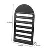 Ornament Organizer Box Multi-Hole Portable Ear Holder Jewelry Display Holders Earring Show Stand