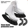 2Pcs Ice Skate Blade Covers Winter Hockey Skate Blade Protector Figure Skating Soakers Blades