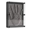 3D Pin Art Board Toy Hand Sensory Silver Big Size 3D Pin Sculpture Board для детей и взрослых