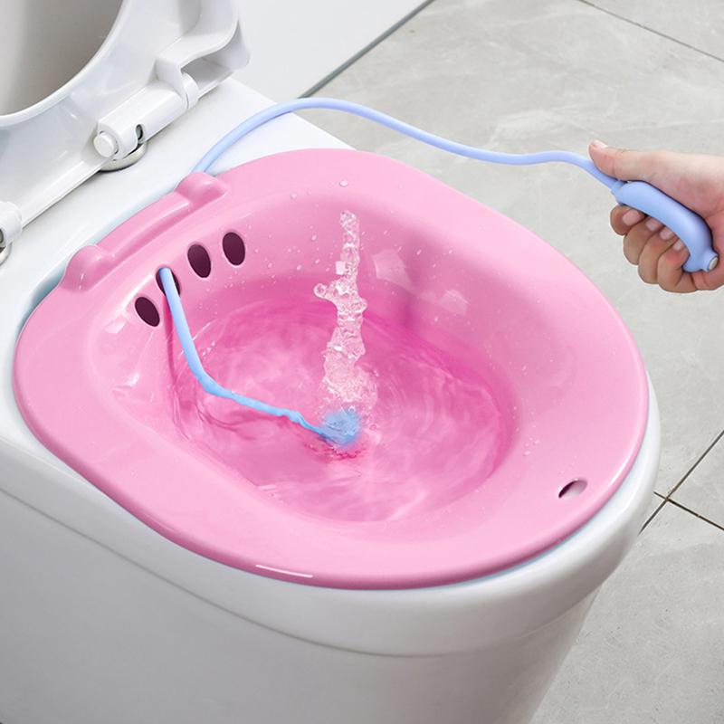 Туалет Сидячая ванна для беременных женщин Специальный умывальник Ванна для замачивания для беременных женщин Уход за больными геморроем