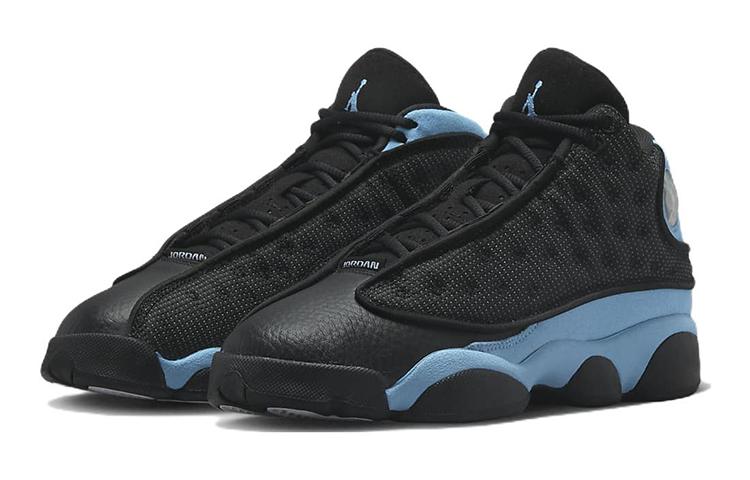 Jordan 13 Ретро Черный Университетский Синий GS 884129-041