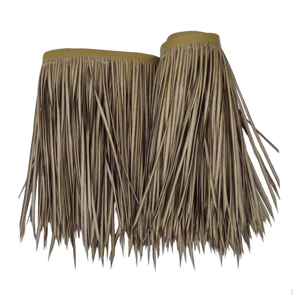 And Decorative Artificial Thatch Roof Accessory for Thatched Cottages, Grass Skirt Bar, Cabins,
