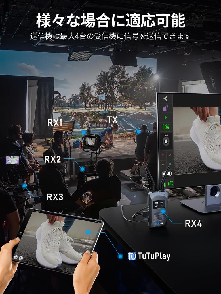 Wireless HDMI Lemorele Wireless Extended Can Add 4 Settings 1080P Full Ultra Low 200m Stable Transmission Compatible with Easy To Technical Approval
