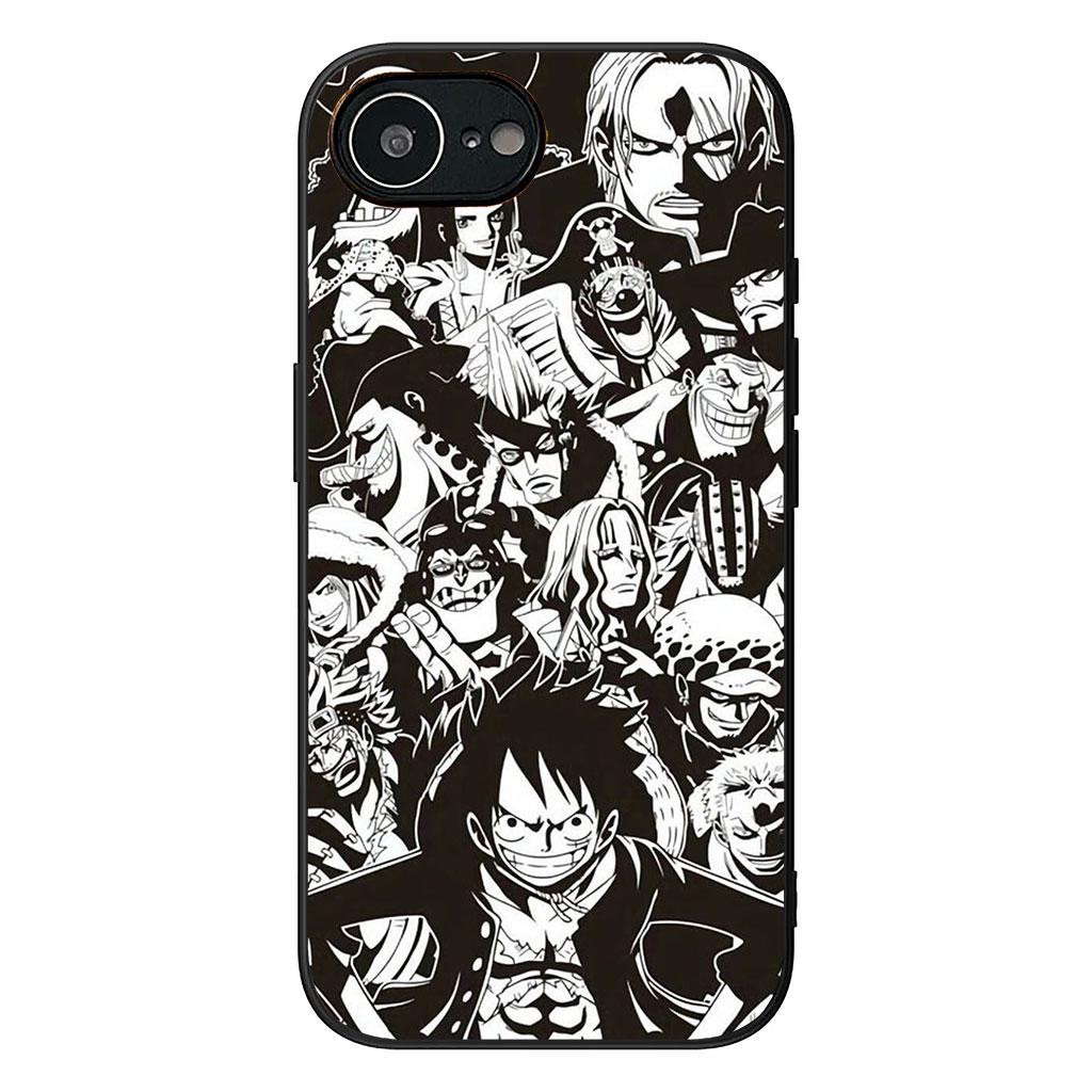 Чехол для телефона Luffy Zoro One Ace Pieces для Samsung Galaxy A36 A17 A26 A07 A35 A54 A53 A13 A33 A34 S8 S9 S20 S21 FE S10 Plus