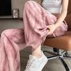 Женские широкие брюки с tie-dye из ледяного шелка 2026 - Прохладные летние брюки из тенсела