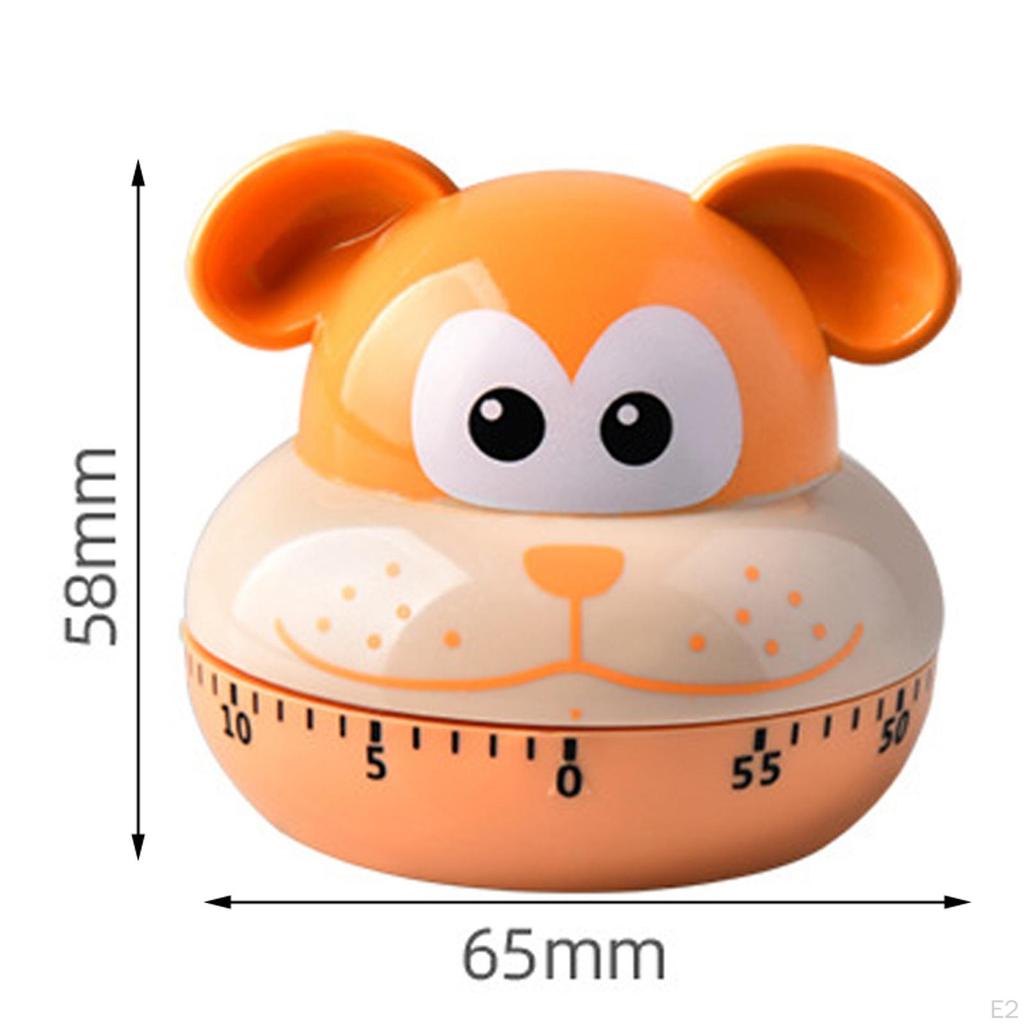 Adorable Animal Kitchen Timer - Fun Countdown Tool for Cooking and Baking