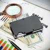 Трансграничный RFID Алюминиевый сплав Противокражный Ультратонкий Мужской Металлический Кошелек для Карт