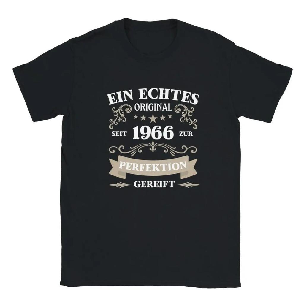 Vintage 1966 T Shirt Birthday Vintage Fashion Casual Soft Streetwear Top For Everyday Wear Slightly Designer Clothes