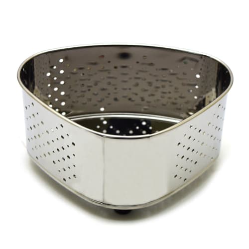 Takekoshi Antibacterial Stainless Steel Mini Triangular Corner with Lid, Shrink Wrap, CK-121S
