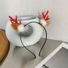 Reindeer Headwear Hair Accessories Merry Christmas Decor Antlers Headband Christmas Hair Hoop