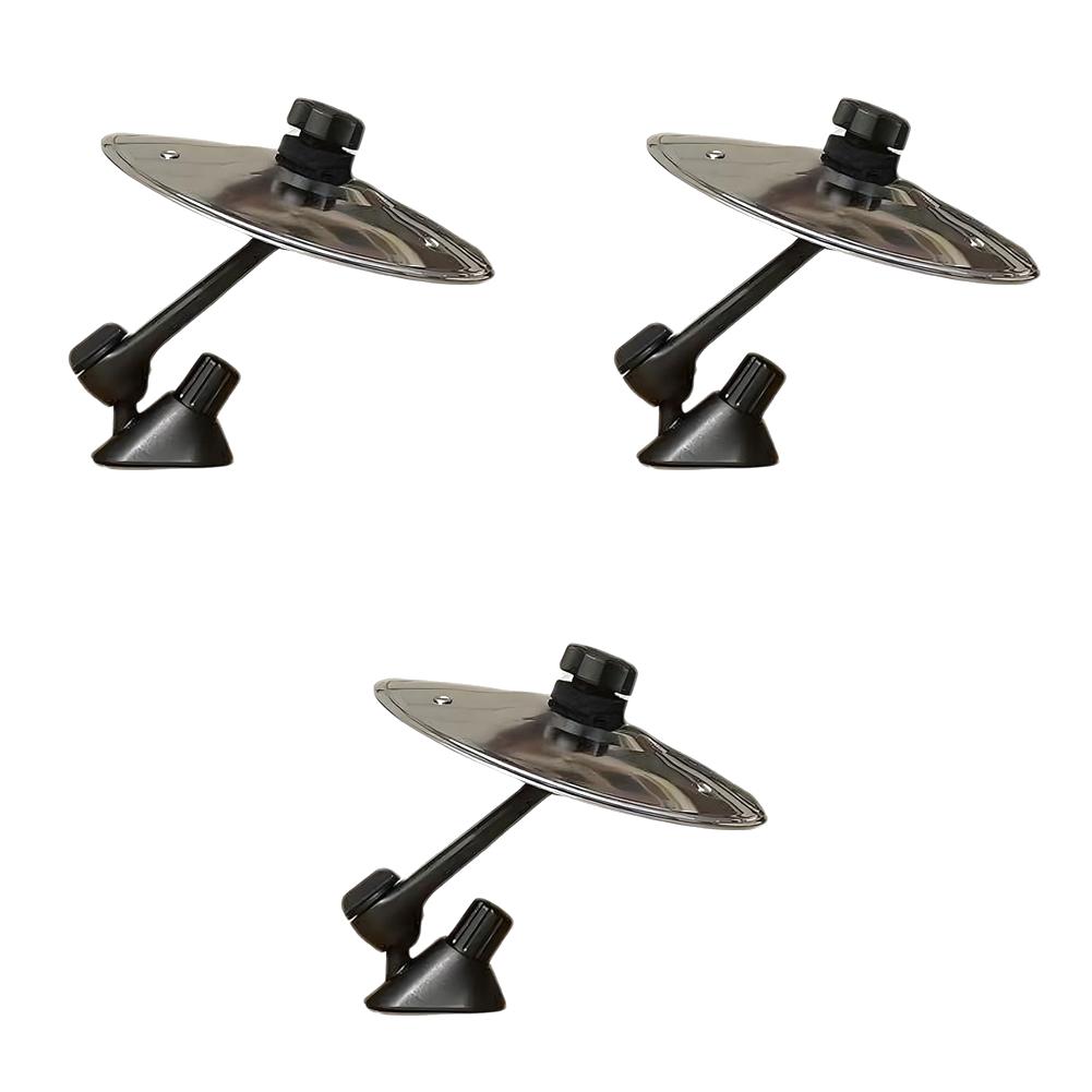 Car Crash Cymbal Air Vent Mini Drum Easy Clip-On Mini Cymbal Suitable for All Types of Vehicles Decor for Music Lovers Car Vent