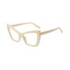 Cat's eye sunglasses women's high-end facial small new square face black retro European and American style sunglasses