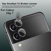 1Set HD Tempered Glass Lens Protector Film For Samsung Galaxy Z Flip7 6 5 4 Anti-scratch Metal Ring Camera Cap Phone Accessories