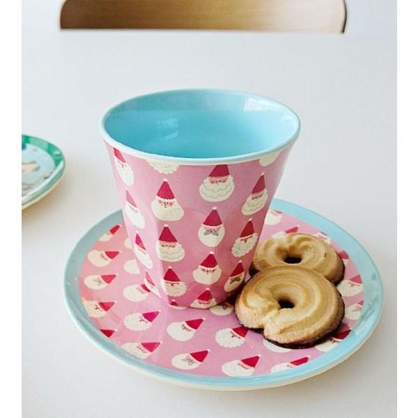 Детская чашка для риса, мини Санта, 2 шт.