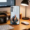 S-Stone C-Cold Phone Case For Samsung S25,S24,S21,S22,S23,S30,Ultra,S20,Plus,Fe,Soft Silicone Black Cover