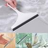 Silicone Cleaner Squeegee Water Blade for Cleaning Bathroom Shower Mirror Glass Kitchen Countertop Sink Car Windows Wiper Scrape