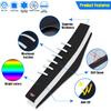 Motorcycle Universal Seat Cover Non-Slip Rubber Striped Gripper Soft Sewing For CRF WR WRF RMZ YZF SXF EXC EXC XC SX CR KLX Dirt Pit Bike Motocross