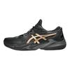 Asics Court FF 3 Novak Clay Черный Призма Золотой hi Мужские Кроссовки 1041A537-960
