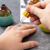 Роскошный стиль Стеклянная бутылка-капельница Флаконы для эфирных масел 1,69 унции Дорожный многоразовый контейнер для косметических пробников для самостоятельного изготовления Жидкие духи Глаза