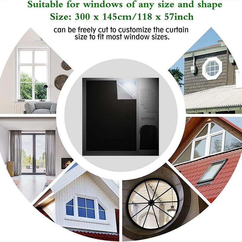 Портативные затемняющие слепые окна с термоизоляцией кухонные шторы наклеиваются на DIY