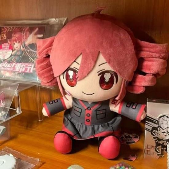 HIWOWO Juon Teto Kasane Vocaloid товары аксессуары милая хлопковая кукла 20 см сидячая поза плюшевая игрушка косплей повседневные памятные сувениры украшение комнаты Хэллоуин