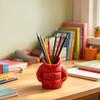 3D Printed Down Jacket Pen Holder, Funny Puffer Jacket Pencil Holder, Creative Desk Organizer for Office Supplies, Cute Stationery Holder for Desk,