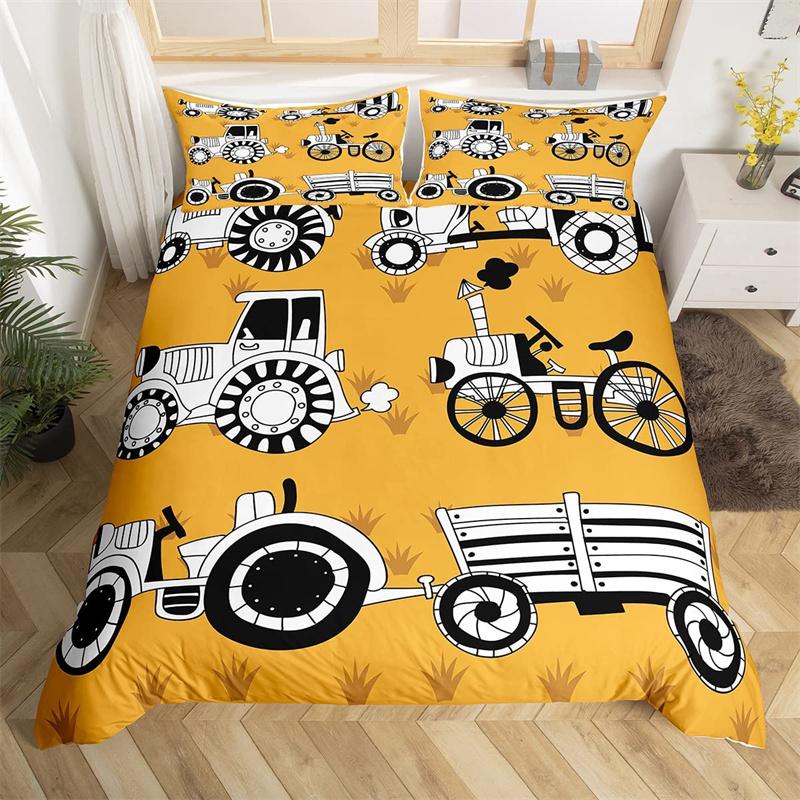 Cartoon Animal Duvet Cover Twin King Cute Cat Bedding Set Microfiber Paw Butterfly Floral Comforter Cover For Kids Girl Bedroom