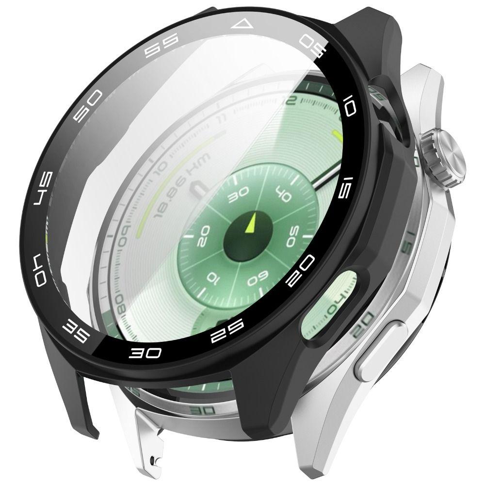 with Scale Screen Protector Full Coverage Cover Shell for Huawei Watch GT 6 Smart Watch Accessories