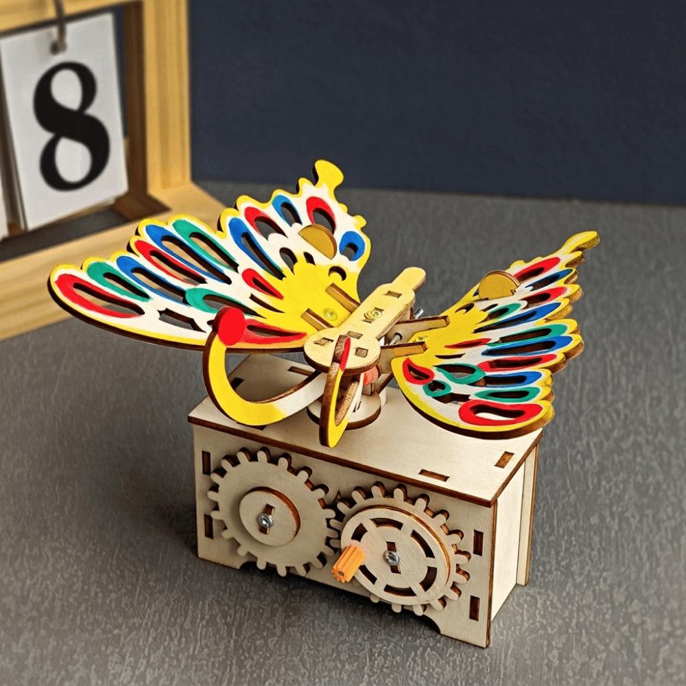 Home Experiment Butterfly Assembly Model STEM Education Experiment Toy Science Educatio