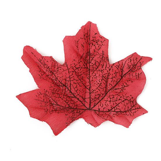 50 шт. искусственный кленовый лист реалистичная ткань осенние листья для дома и улицы Хэллоуин осень