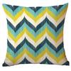 Polyester Colorful Geometric Pillow Case Combination Home Sofa Cushion Pillow Case