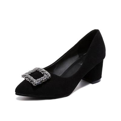 Модные сексуальные туфли на высоком каблуке женские туфли-лодочки со стразами туфли на высоком каблуке летние женские туфли на квадратном каблуке женские туфли на высоком каблуке