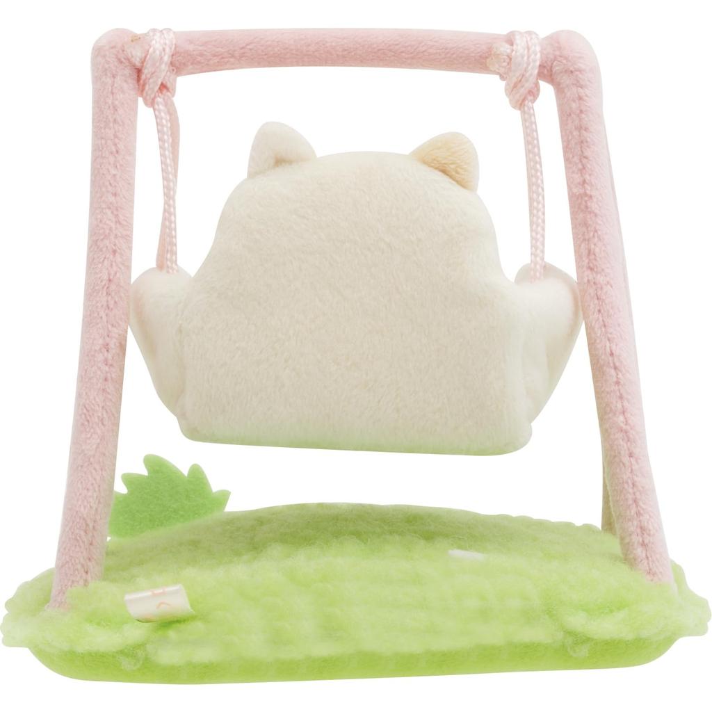 Мягкая игрушка-сцена Sumikkogurashi Качалка MV23801 В120 x Ш120 x Г100мм San-X "Детский сад Миникко"