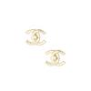 Серьги с текстурой Double C Женские серьги Золотые AB9411-B08930-NJ804