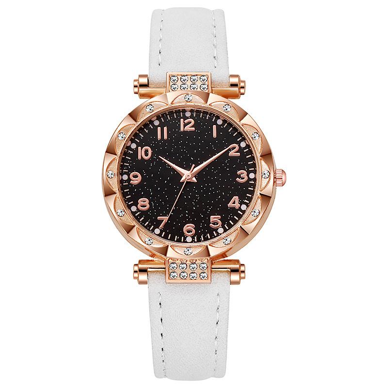 Ladies Watch Frosted Belt Ladies Watch Digital Luminous Student Electronic Quartz Watch Simple Fashion Watch