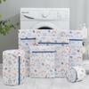 70g Rainbow Print Polyester Laundry Bag - Fine Mesh for Clothes Wash and Care, Household & Hotel Use