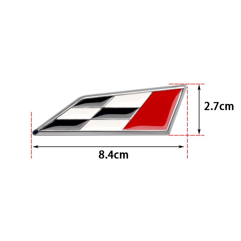 vhzh5 Car Styling Metal Auto Front Grille Emblem Stickers Decoration For Seat Cupra FR Leon Ibiza Ateca Born E-Racer Formentor Tarraco