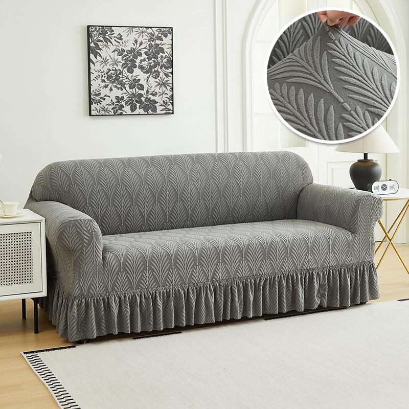 Новый жаккардовый чехол для дивана для гостиной, чехол для дивана, 1/2/3/4-местный эластичный чехол для дивана, L-образный угловой чехол для дивана для дома