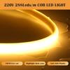 110V 220V COB LED Strip Light Outdoor Waterproof Neon Decor for Garden Kitchen Bedroom Multiple Lengths Available