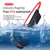 Гарнитура True Bone Conduction IPX8 32 ГБ Bluetooth 5.3 беспроводные наушники для плавания с микрофоном водонепроницаемые упражнения фитнес
