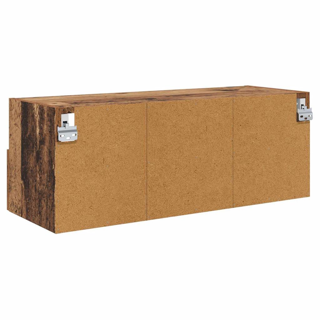 TV Wall Cabinet 80 x 30 x 30 cm Reclaimed Wood Wood Material