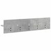 Wall Mounted Nightstand Wall Bracket Concrete Gray